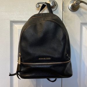 Michael Kors Backpack with Gold Embellishments